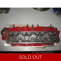 B18 unleaded converted cylinder head